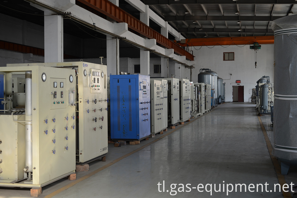 Mataas na Pagganap PSA Nitrogen N2 Oxygen O2 Kagamitan / Production Machine na may HMI Control Panel / Touch Screen / PLC